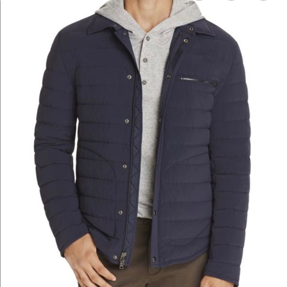 Vince Quilted Down Shirt Jacket - Picture 12 of 12
